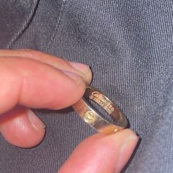 Cartier Ring 10k Gold 750 Stamp Love Ring 