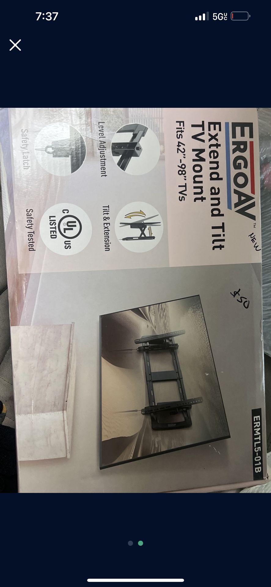 Tv Mount And Tilt 