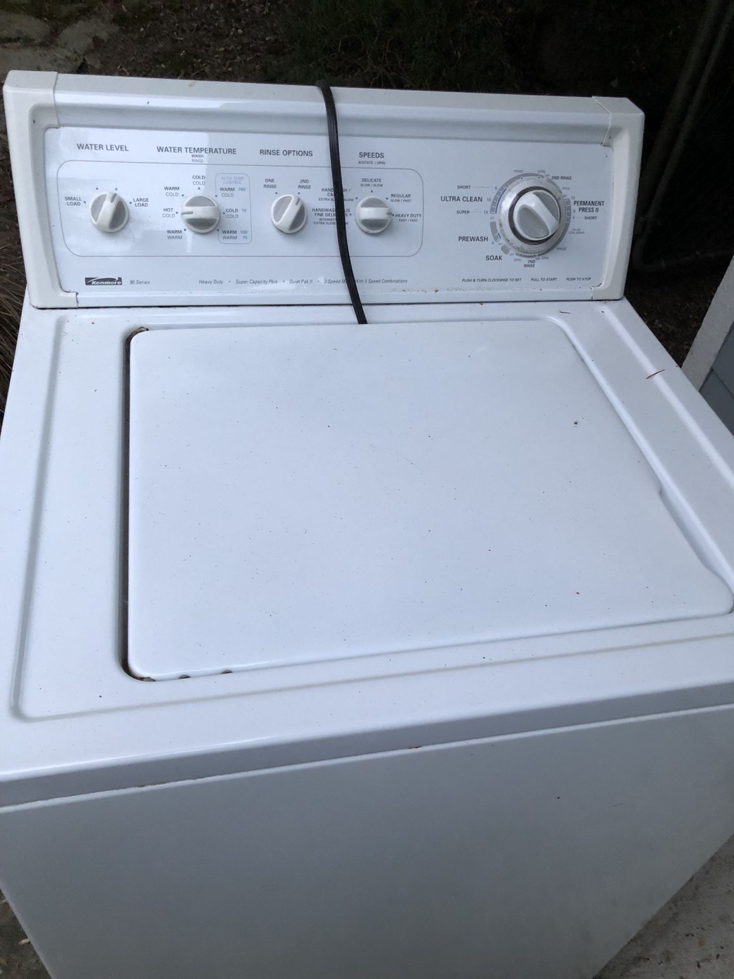 FREE Kenmore Series 90 washer