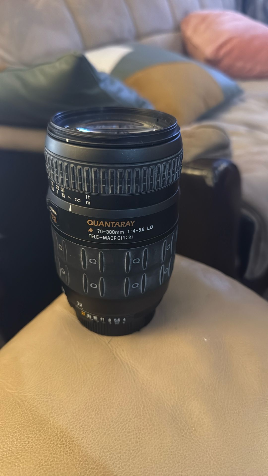 Quantaray lens for Nikon AF 58mm 70-300mm 