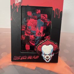 Pennwise IT Scary Clown Blood Picture Frame