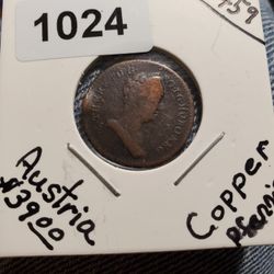 18SX100 SPANISH COLONIAL OF EARLY SW AND SOUTH US 1759