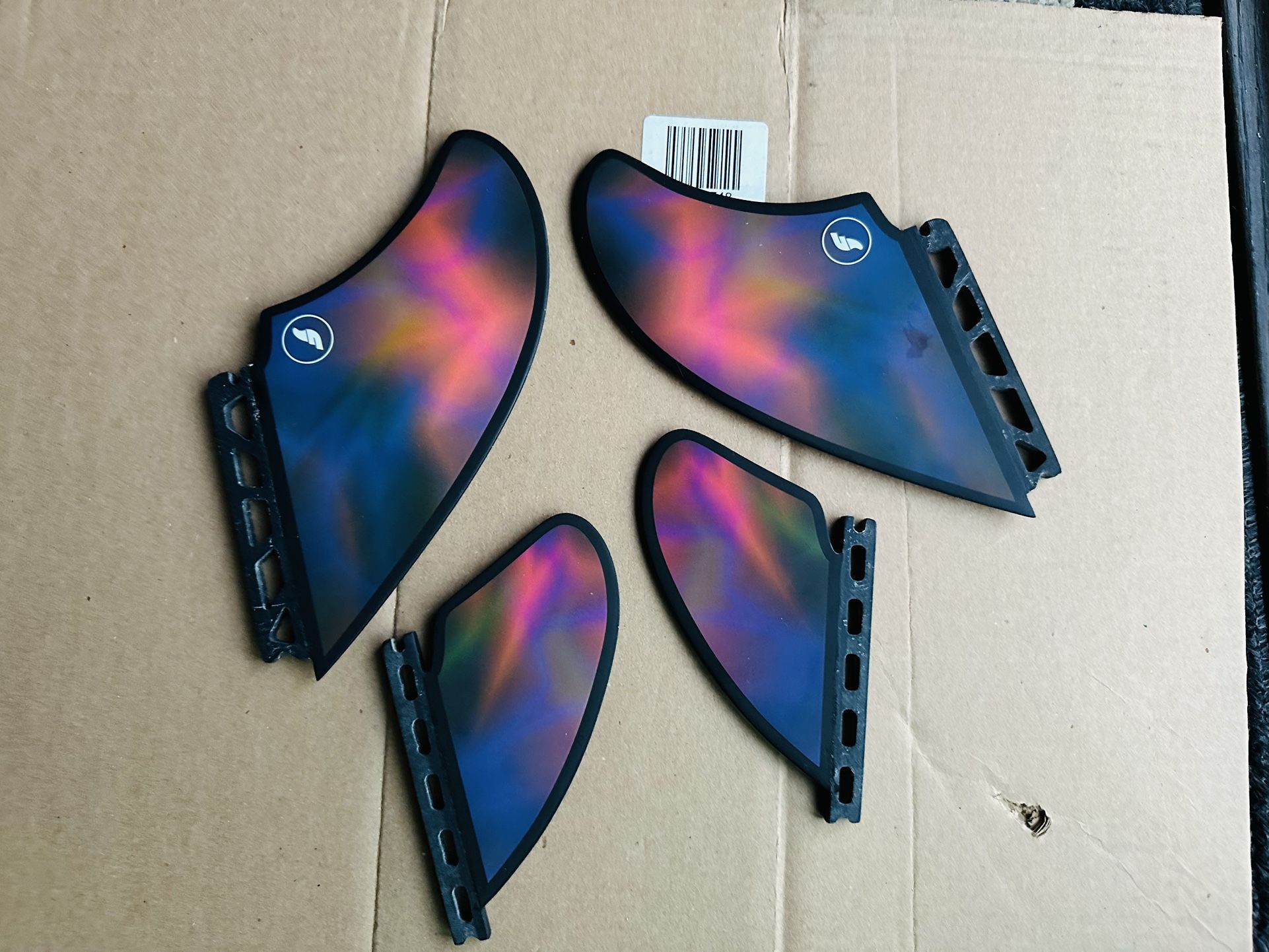 Rob Machado Seaside Futures Quad Surfboard Fins