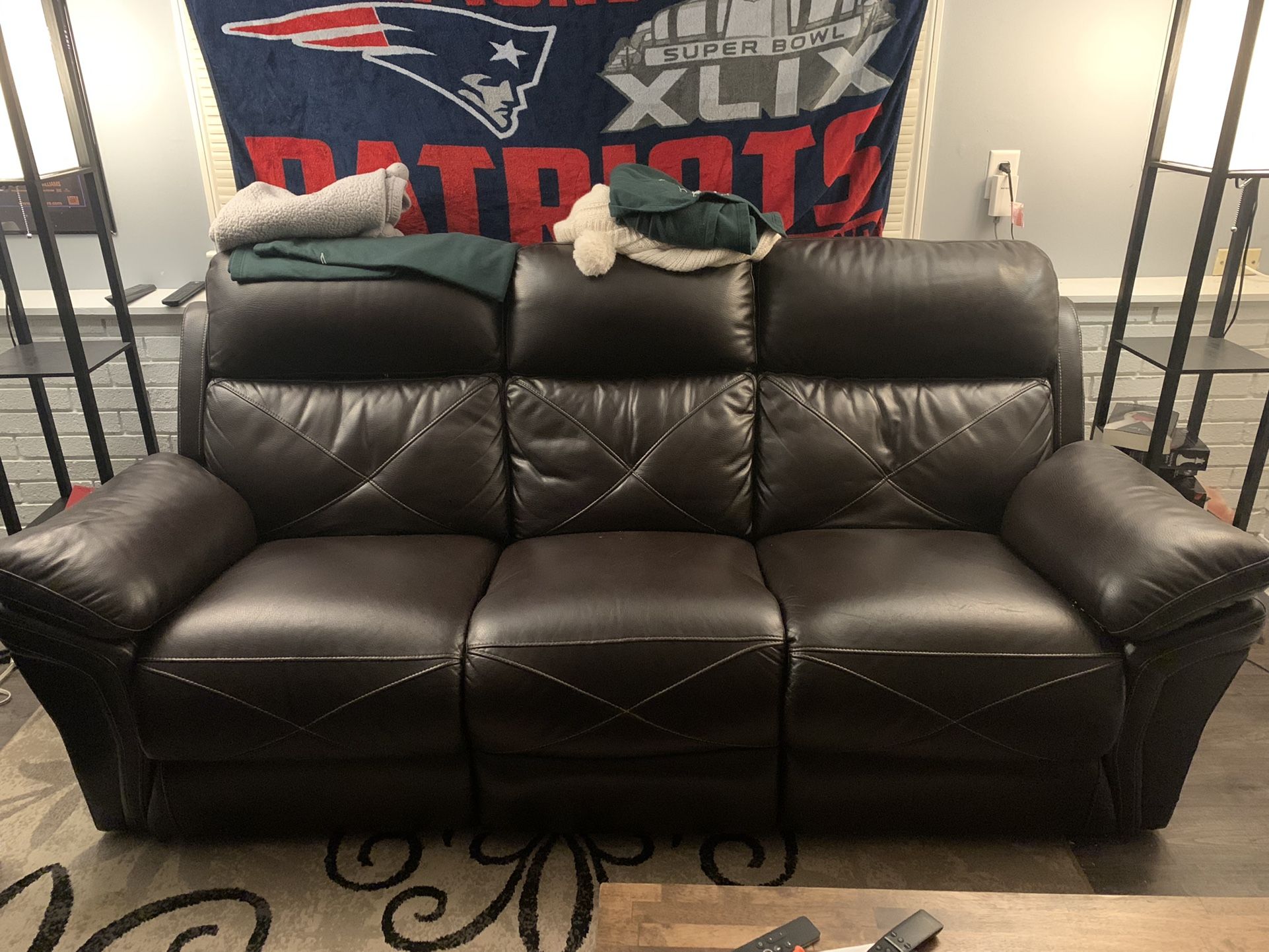 0 Degree Power Reclining Sofa and Loveseat 