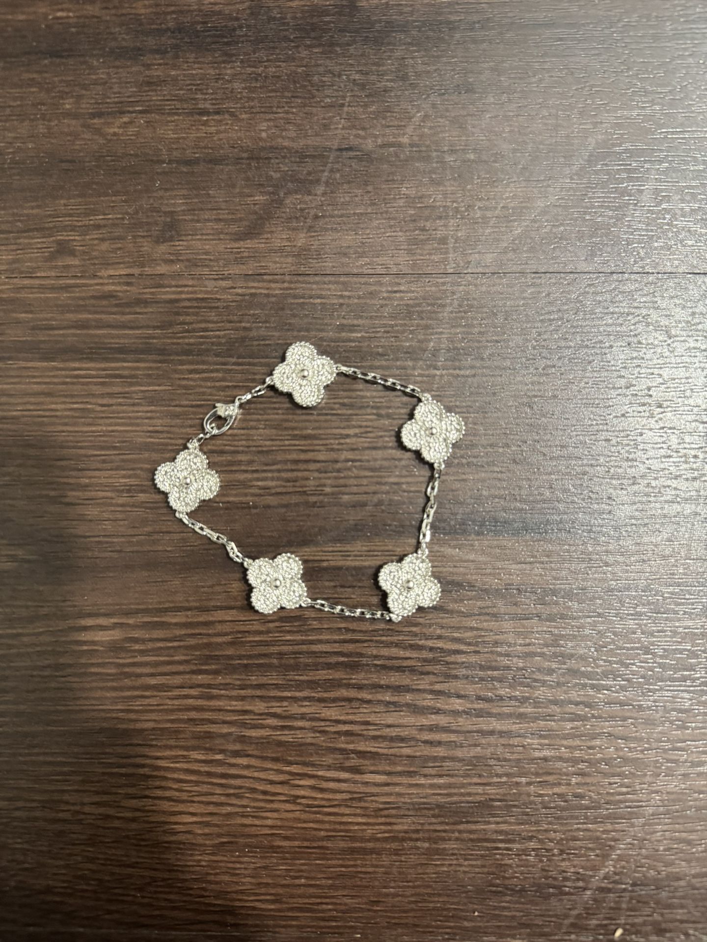 silver designer bracelet