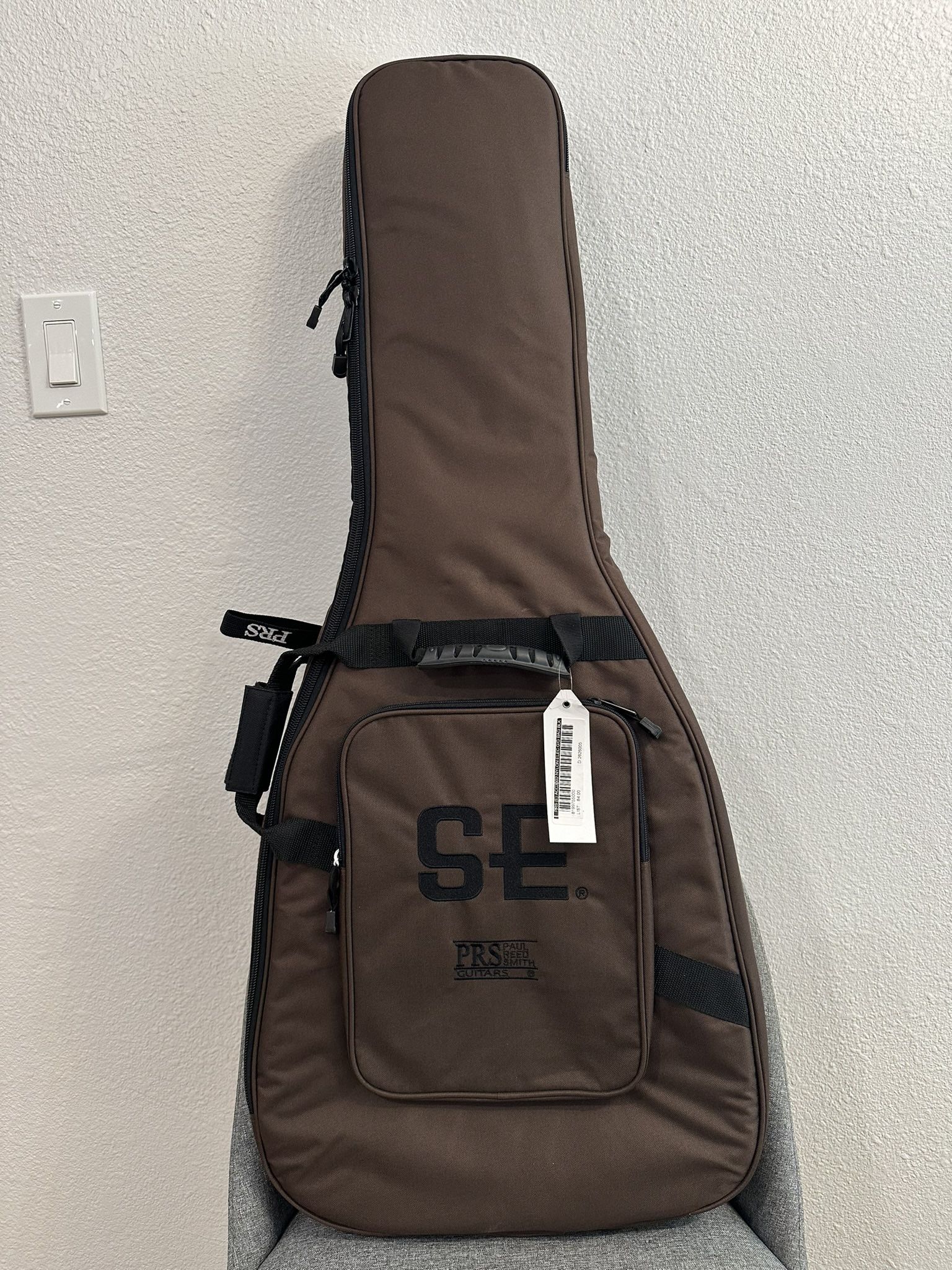 Electric Guitar Case (New) PRS W/ Thick Padding & Backpack Straps