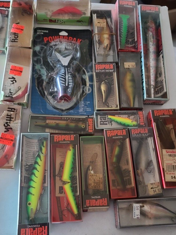 Box Of Fishing Lures