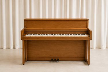 Beautiful Upright Piano with Matching Bench