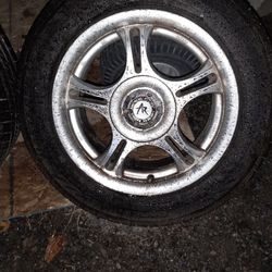 American Racers Rims With Tires