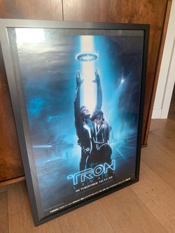 Tron Legacy Poster with Frame