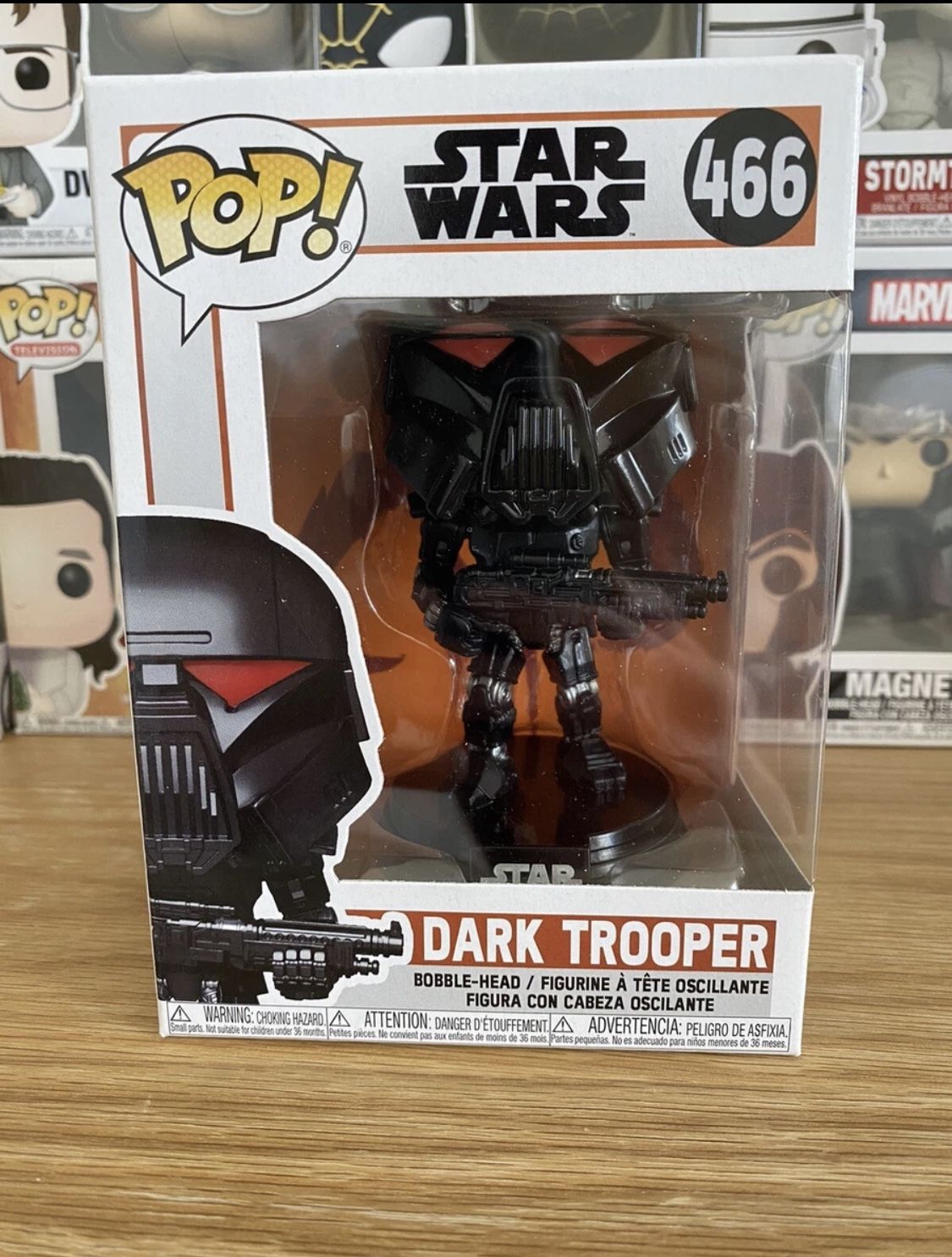 Funko Pop! Star Wars Dark Trooper 466 - Great Condition