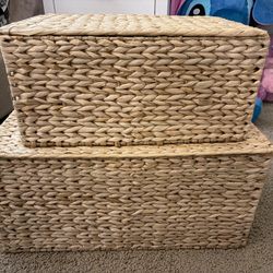2 New Storage Baskets