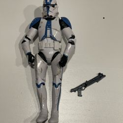 Star Wars Black Series Clone Trooper (501st Legion) - Loose Complete