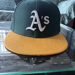 A’s Fitted Hat