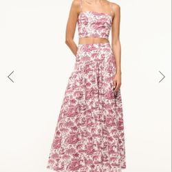 STAUD FEDERICO TANK & PROCIDA SKIRT 