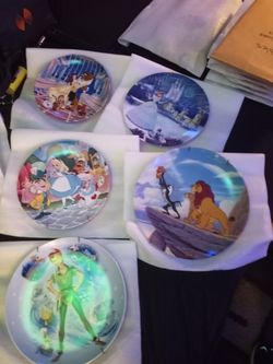 Disney collected plates