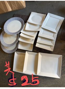 A set of plates