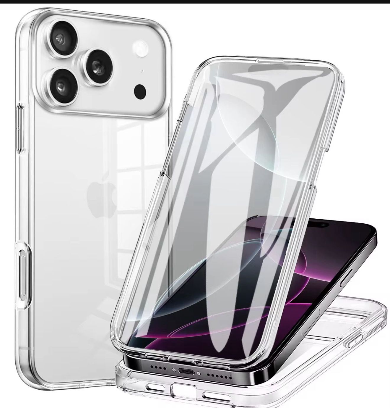  360° Screen Flim Front+Back Case for iPhone 17 Series 