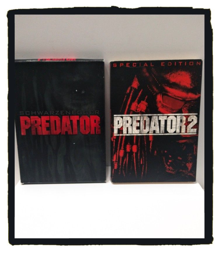 ☠️ Predator & Predator 2 ☠️ 2 Movie Set - 4 Discs - DVD Widescreen Editions