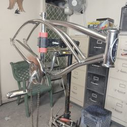 Chrome 20 inch Lowrider  bike  Collection"frame vintage-style