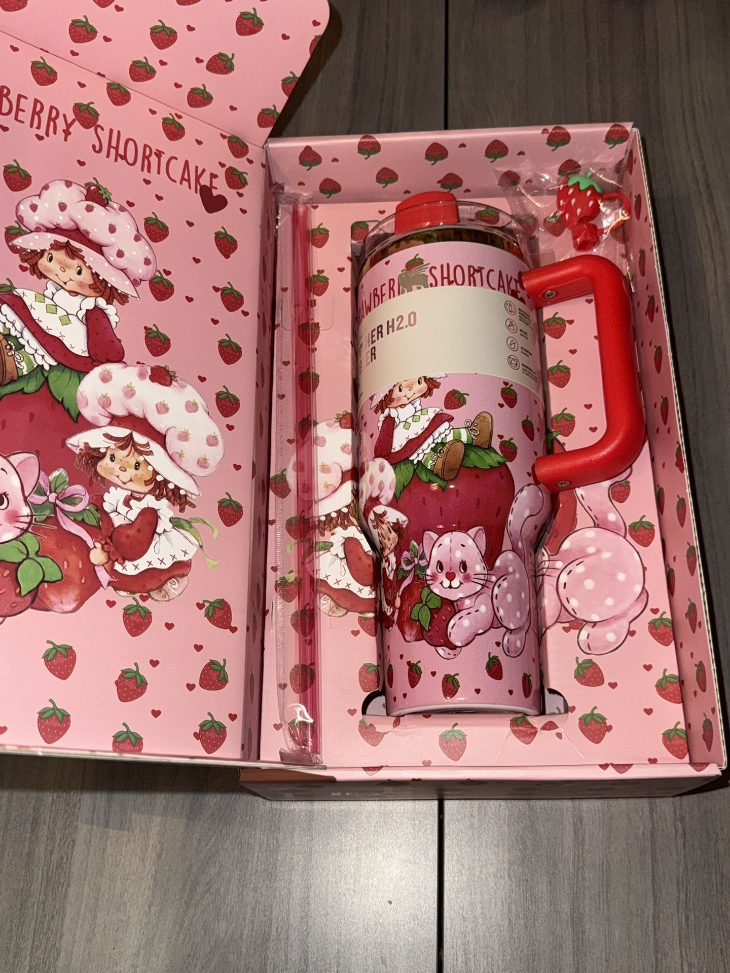 Strawberry Shortcake Stanley Tumbler