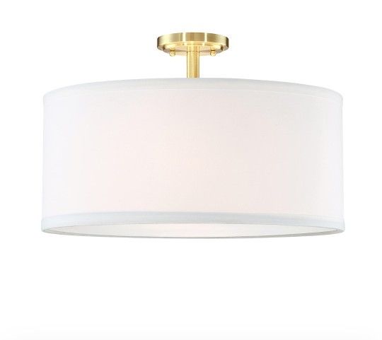 Doraimi Lighting Fabric Drum Shade
