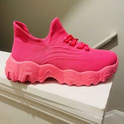 Pink Sneakers  