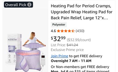 Heating Pad 12”x24”
