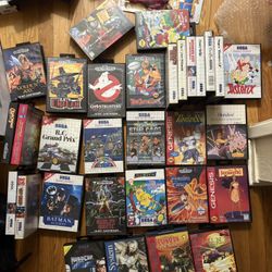 Rare Sega Genesis & Sega Master Games