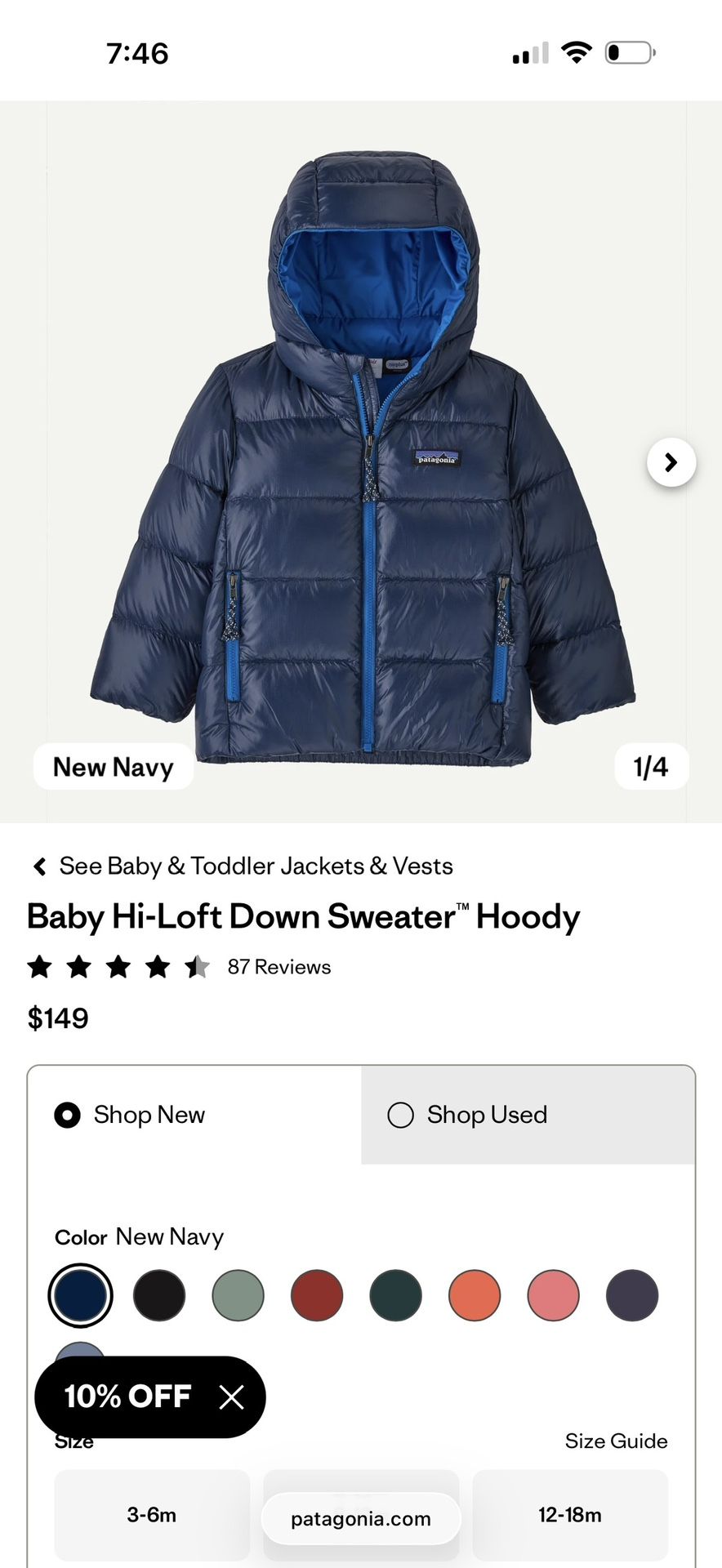 Patagonia Toddler Puff Jacket Size 2T $70 Great Conditions. Pick Up Only Fort Worth 76114