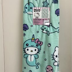 Hello Kitty Mermaid Blanket 