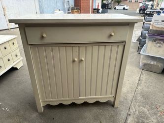 Shabby chic furniture.