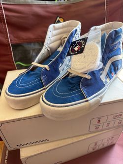 Vans x MLB Sk8-Hi Blue High-Top Sneakers