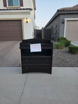 Baby changing table.