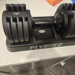 Single Adjustable Dumbbell 55lb 