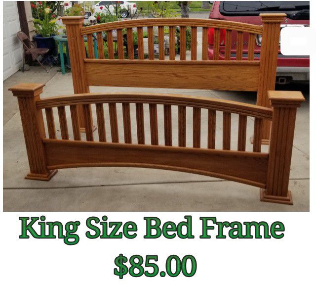 King Size Bed Frame Only 