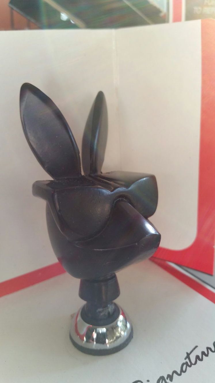 PLAYBOY HOOD ORNAMENT IN ORIGINAL BOX RARE