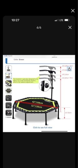 ONETWOFIT Trampoline