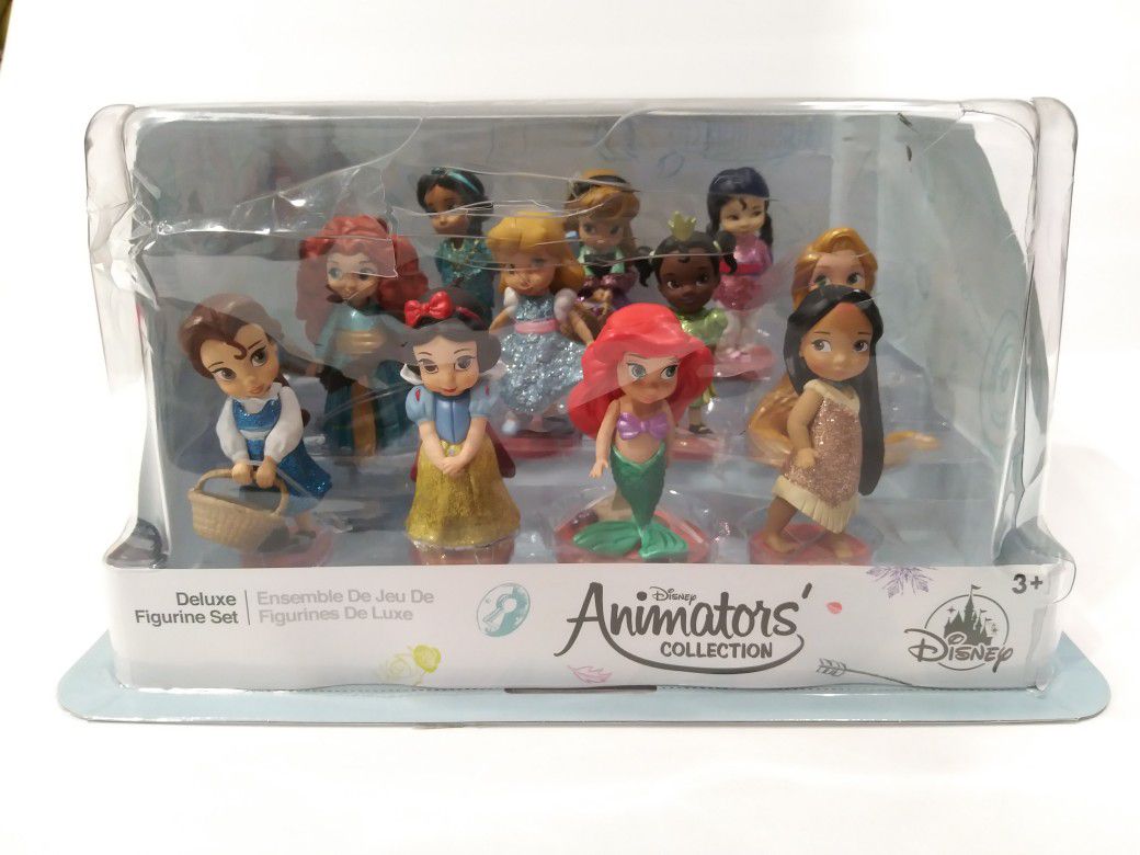 Disney Animator's Collection Deluxe Figurine Princess Set