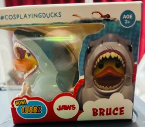 Mini Tubbz Jaws Bruce Rubber Duck Figure