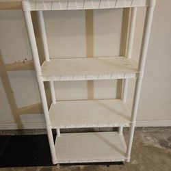 4-Shelf Plastic Storage Shelves, 55 * 29 * 13.5