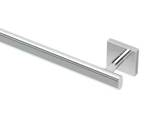 30” Towel Bar, Stainless Steel, Polished Chrome Finish