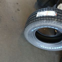 275 60 15 Milestar New Tire White Letter 