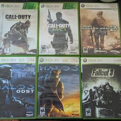Xbox 360 Video Game Lot
