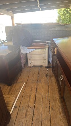 Cute small white dresser