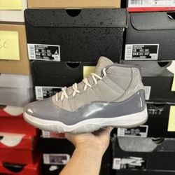 2021 Jordan Cool Grey 11s size 10.5 USED But Clean