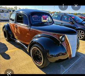 1950 to 1970 Volkwagon Beetle ( 1940 Ford Coupe conversation kit )