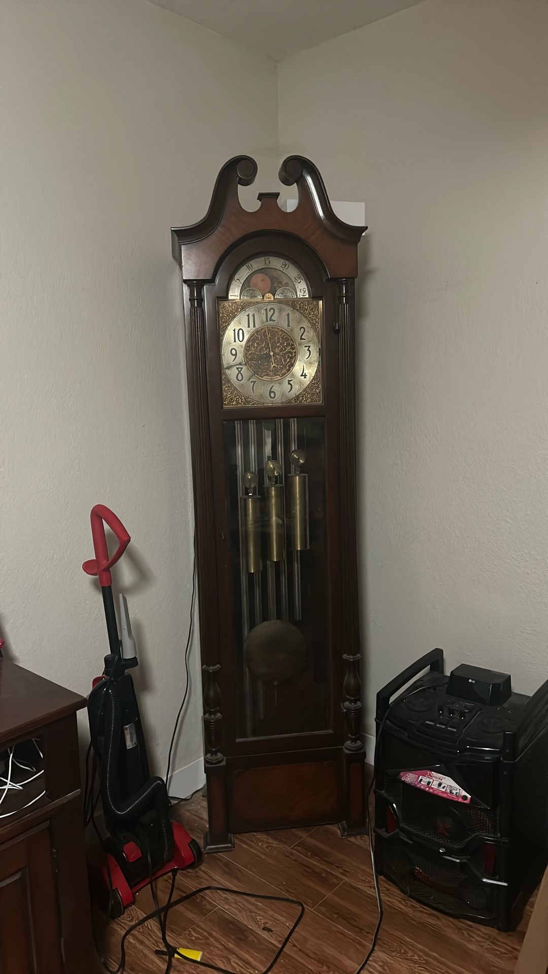 Grandfather Clock Corded Electric 1930
