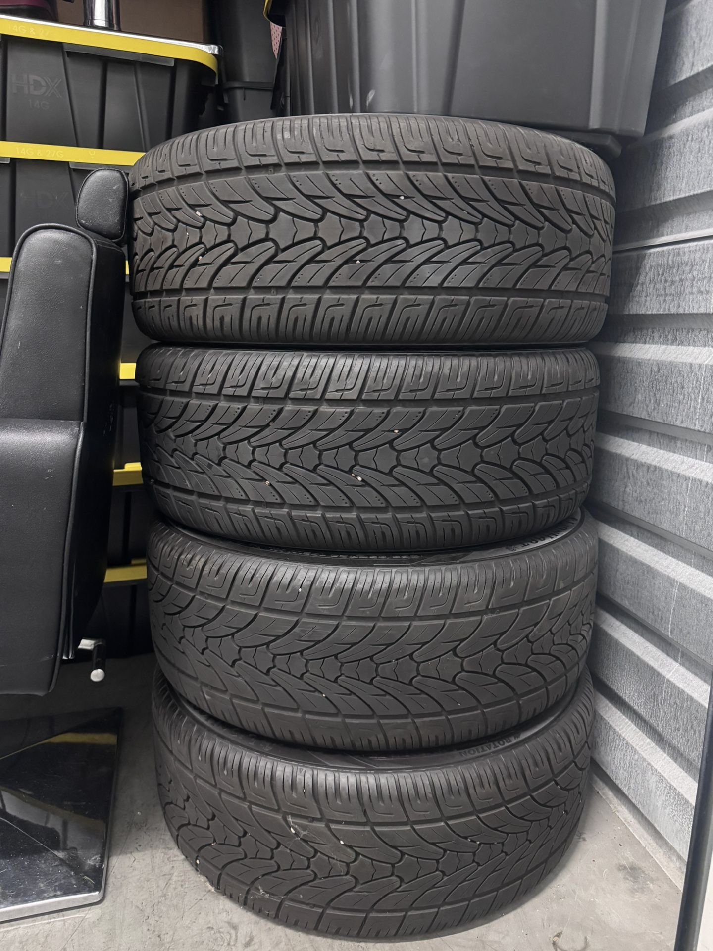 4 22inch tires With Rims