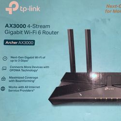 AX3000 WiFi-6 Router 